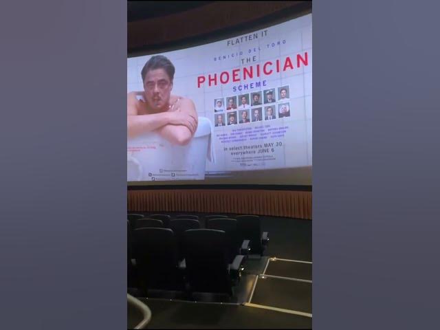 Video thumbnail for 📽 Preview screening of the Phoenician Scheme in Los Angeles #film #movie