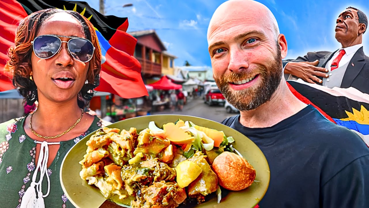 Video thumbnail for Antigua & Barbuda’s Best Market Food Tour In St. John’s!!