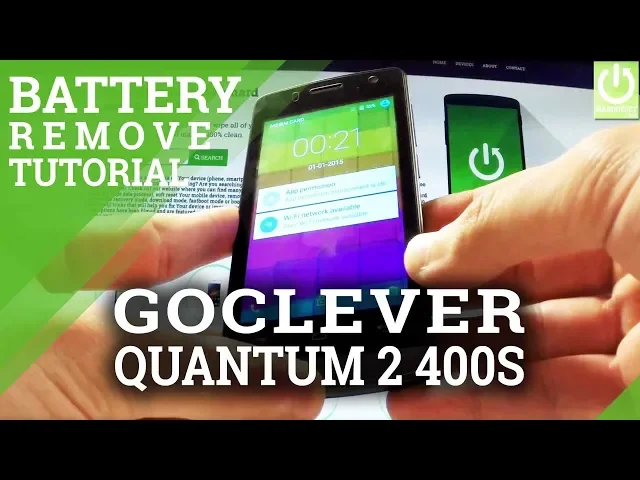 Video thumbnail for How to Remove Battery in GOCLEVER Quantum 2 400s - Soft Reset