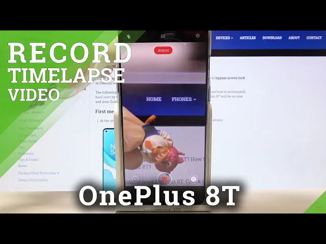 Video thumbnail for How to Record Time-lapse in OnePlus 8T – Recording Settings