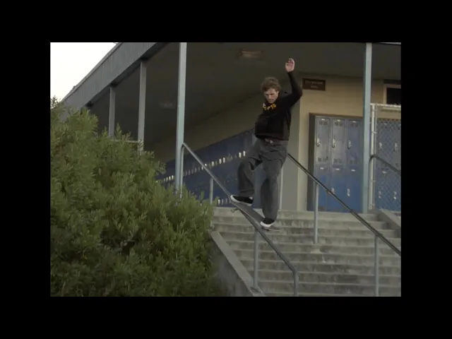 Video thumbnail for Skating My First Handrail - Raw Footage