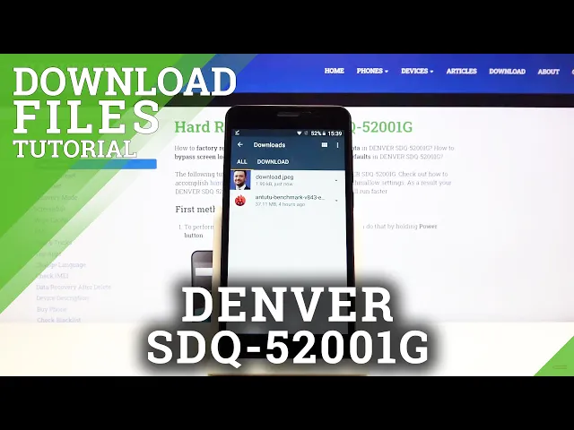 Video thumbnail for How to Change Downloaded Files Location – Open Downloads on DENVER SDQ-52001G