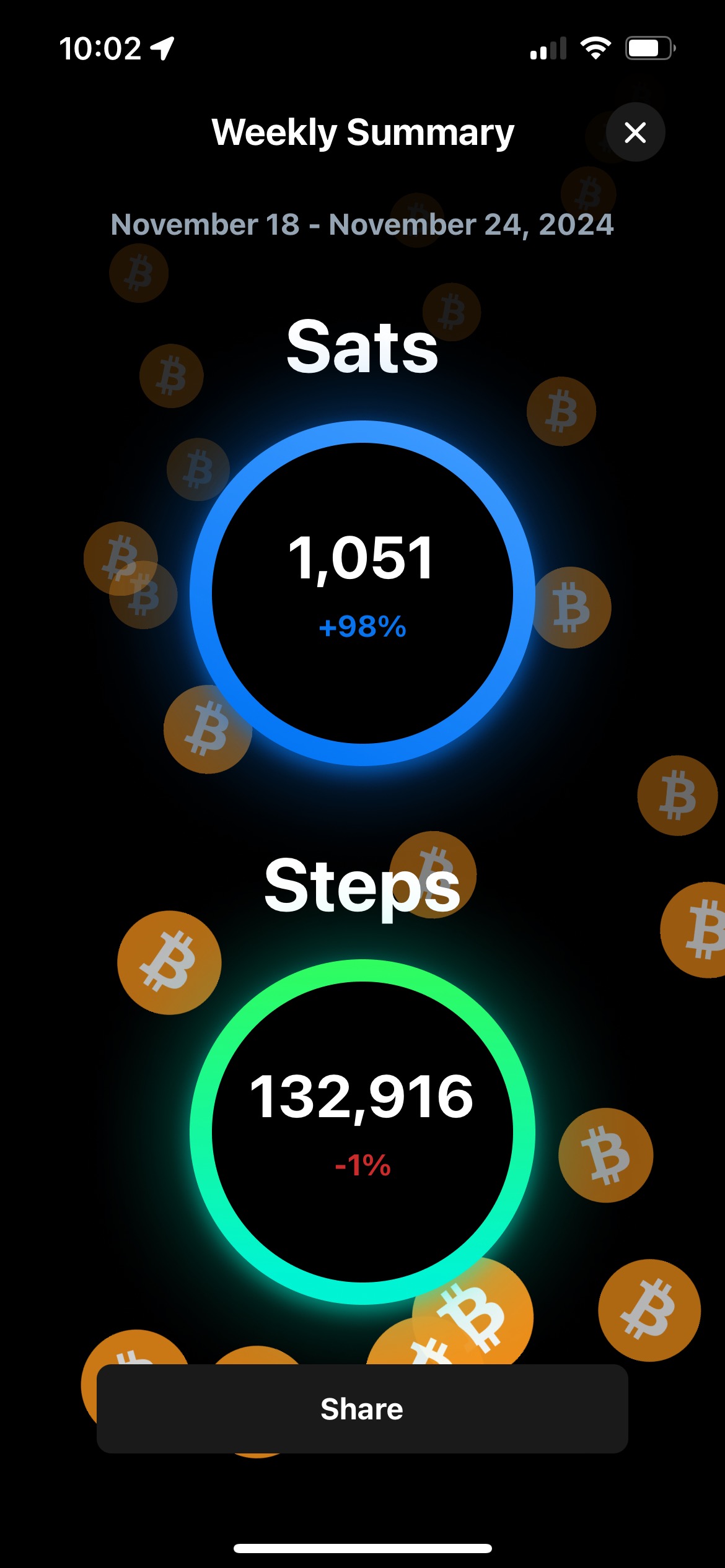 'Video thumbnail for Earn Bitcoin While Walking: A New Fitness Incentive'