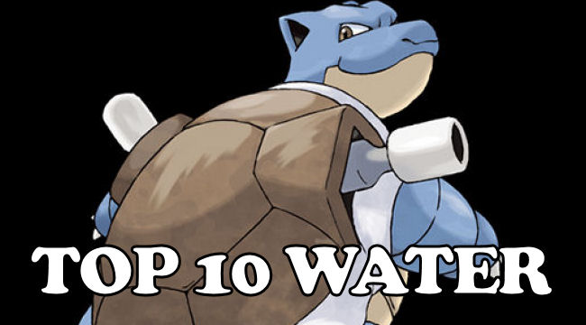 Video thumbnail for Top 10 Strongest Pure Water Type Pokémon