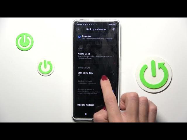Video thumbnail for How to Set Up the Automatic System Backup on a REDMI Note 12 Pro - Backup to Google One