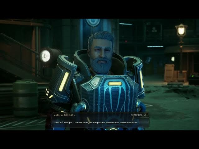 Video thumbnail for The Outer Worlds 2 - Above and Beyond Repair: Commander Meets Donelson and Woodrow Contos Gameplay