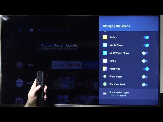 Video thumbnail for How to Adjust Apps Permissions on XIAOMI Mi TV 4S 32 - Block Location Tracking on Xiaomi Android TV