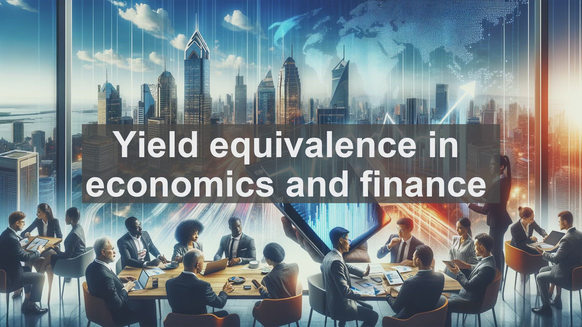 'Video thumbnail for Yield equivalence in economics and finance'