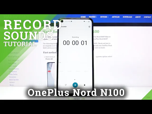 Video thumbnail for How to Record Sounds in OnePlus Nord N100 – Operate Voice Recorder