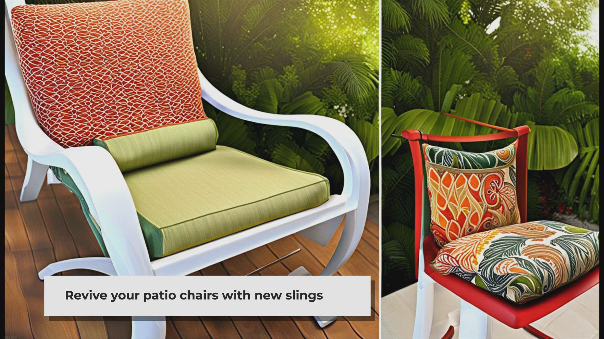 Video thumbnail for How to Replace Patio Chair Slings