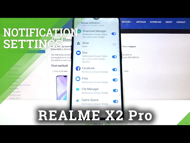 Video thumbnail for Turn On Notifications – REALME X2 Pro and Disabling Appeared Messages