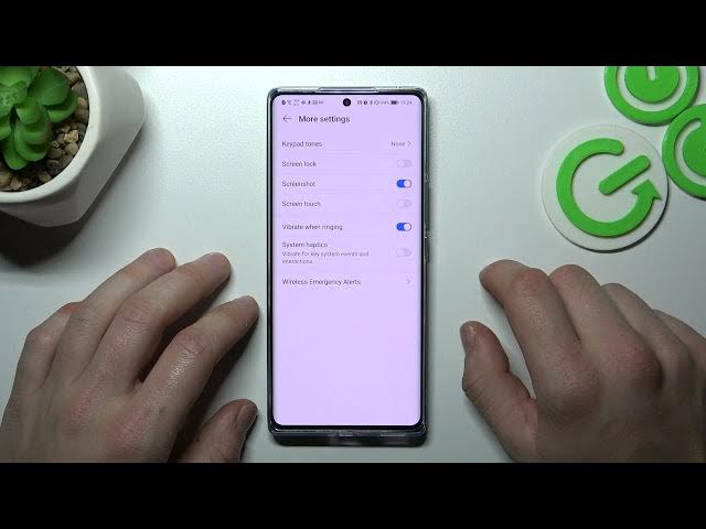 Video thumbnail for How to Enable/Disable Touch Vibrations on HONOR 70 - Manage Vibrations