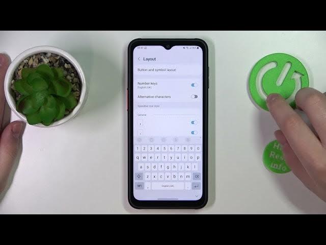 Video thumbnail for How to Add Number Row to Keyboard in SAMSUNG Galaxy XCover 6 Pro