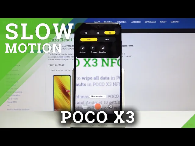 Video thumbnail for How to Change Slow Motion Speed in POCO X3