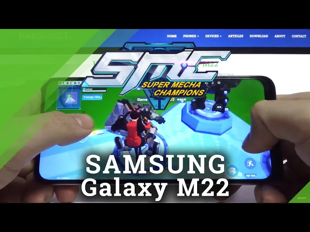 Video thumbnail for Samsung Galaxy M22 - Super Mecha Champions | 120 FPS?!