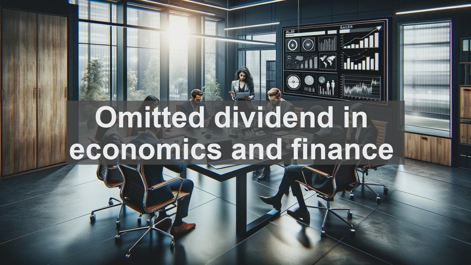 'Video thumbnail for Omitted dividend in economics and finance'