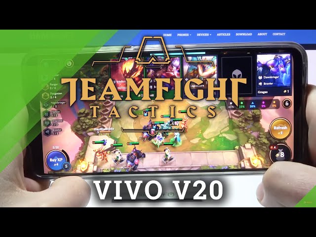 Video thumbnail for TFT Mobile on VIVO V20 - Gameplay
