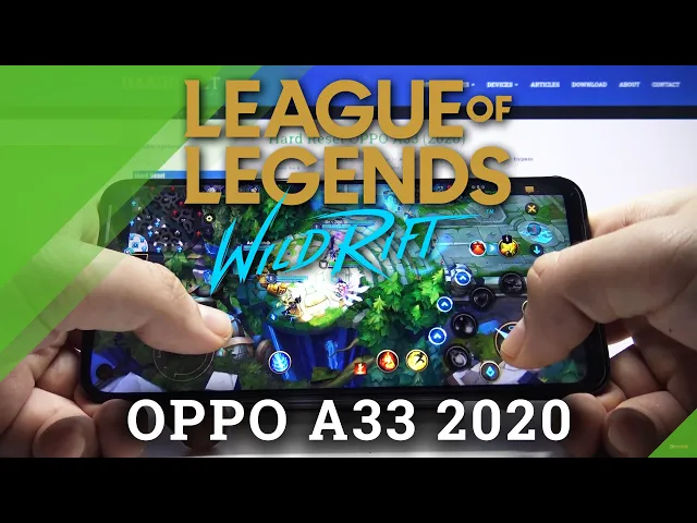 Video thumbnail for League of Legends Wild Rift on OPPO A33 2020 - Android Game Review