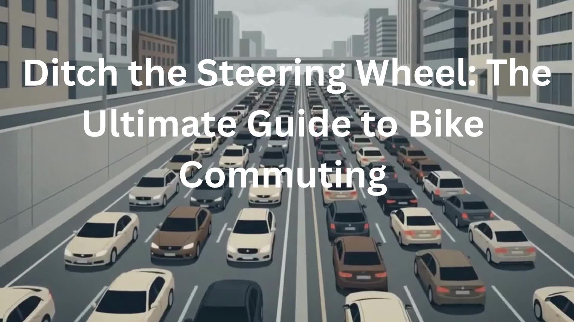 Video thumbnail for Ditch the Steering Wheel The Ultimate Guide to Bike Commuting