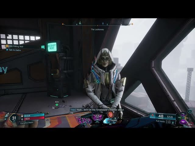 Video thumbnail for Borderlands 4 - The Falling Wall: Capture Safe House The Lookaway | Talk To Zadra Gameplay