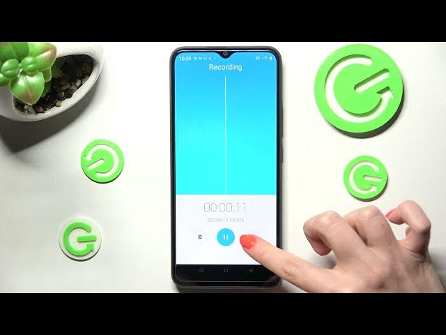 Video thumbnail for How to Use the Sound Recorder Tool on the REALME C30 - Record Voice & Sound