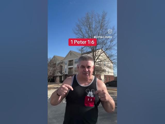 Video thumbnail for 1 Peter 1:6. PASTOR DALE