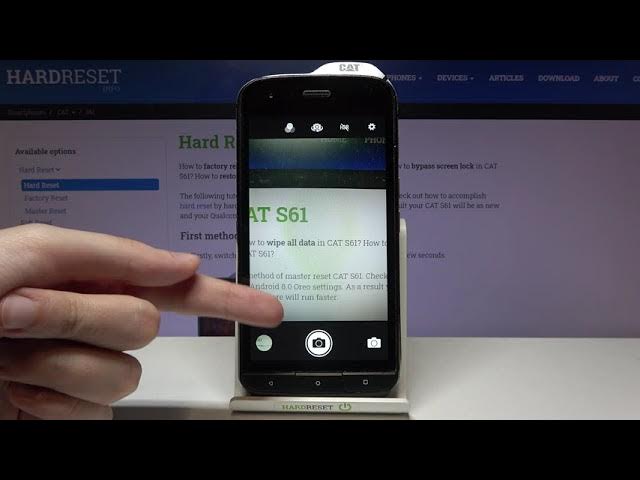 Video thumbnail for How to Turn On Camera Location Tags on CAT S61 - Disable Location Tags in CAT S61 Camera Settings