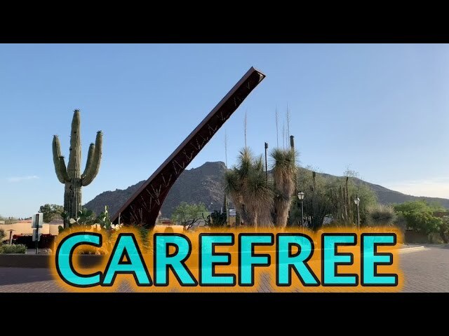 Video thumbnail for Carefree Arizona Driving Tour