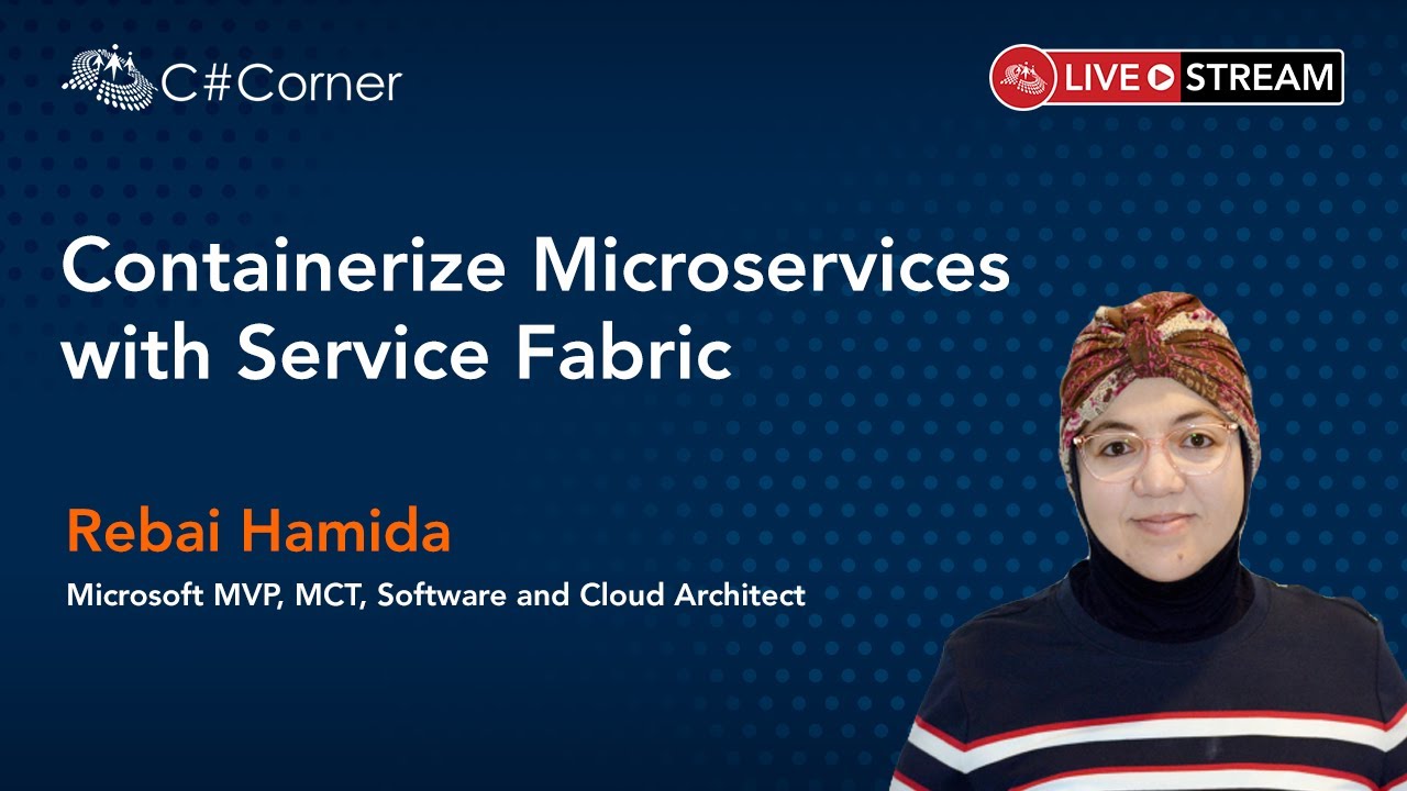 'Video thumbnail for Containerize Microservices with Service Fabric || Women Data Summit 2021'