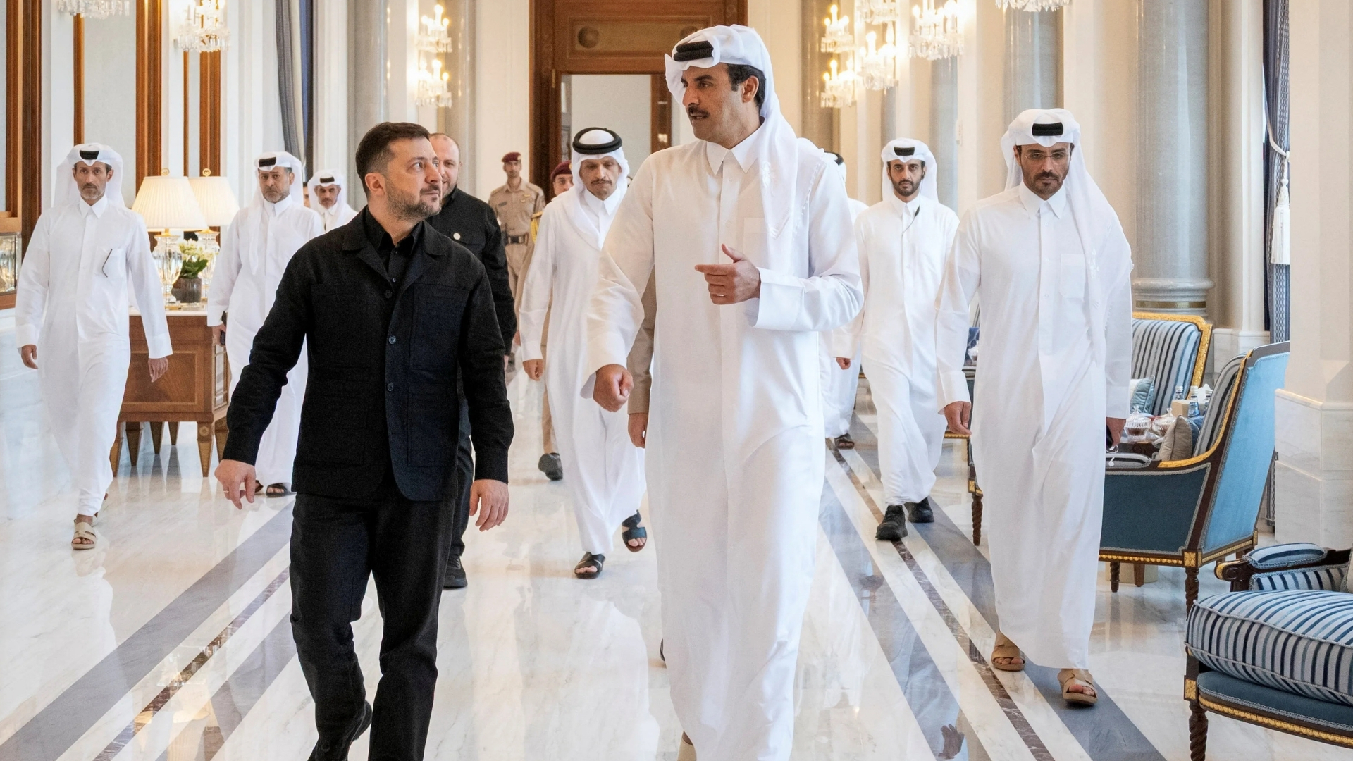 Video thumbnail for Qatar-Ukraine defence agreement: Deal includes missile & drone defence co-operation