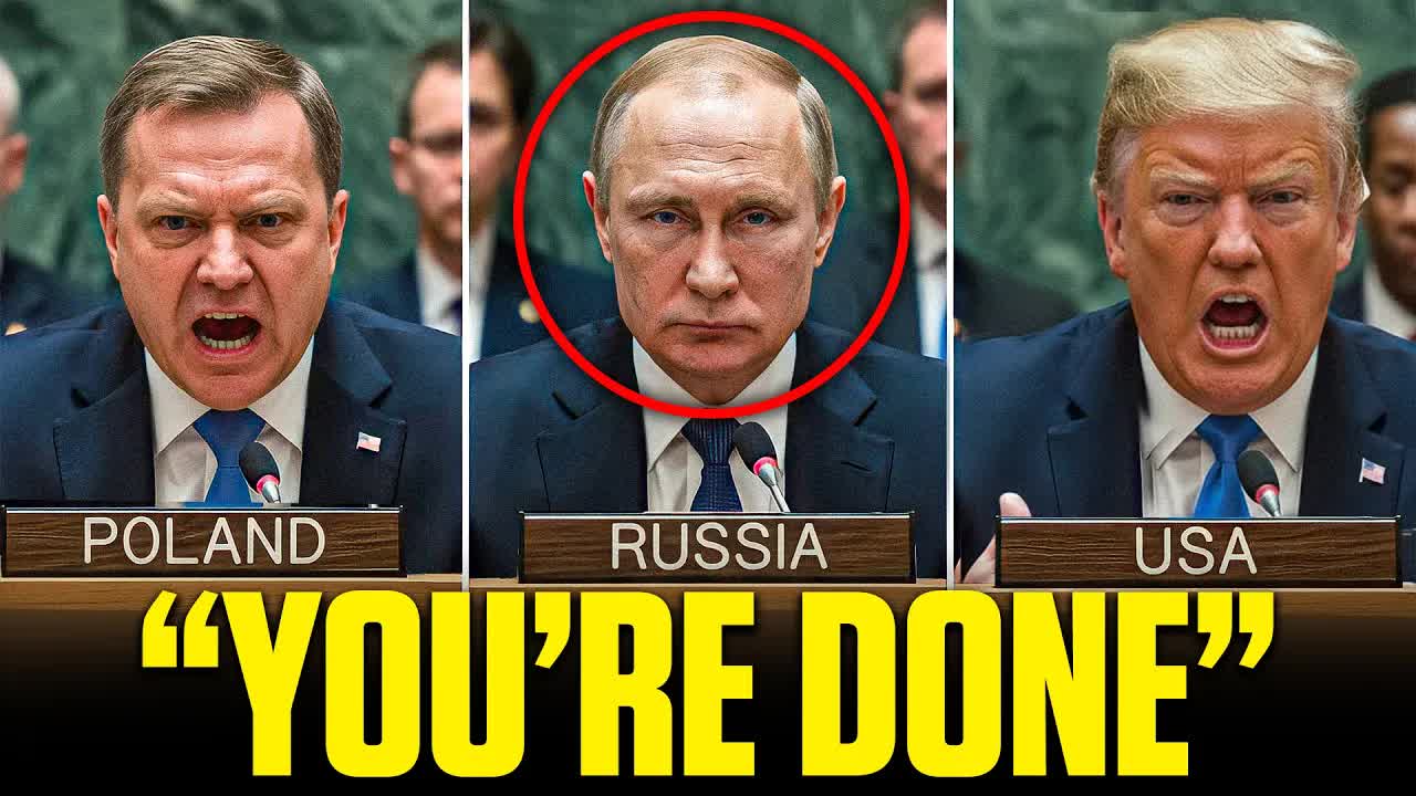 Video thumbnail for business basics: poland attacks putin over russian drone violations, nato airspace & ukraine war