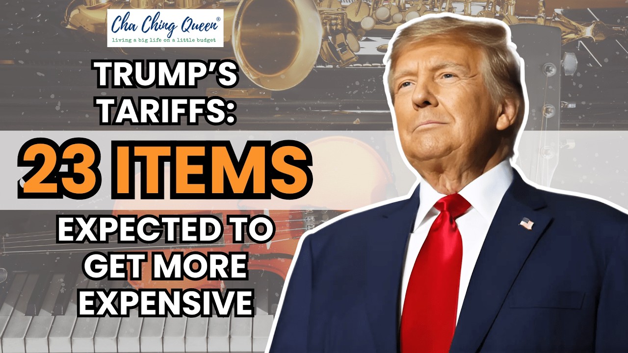 Video thumbnail for Trump’s Tariffs 23 Items Expected to Get More Expensive