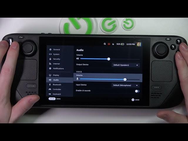 Video thumbnail for Steam Deck - How To Change Audio Input Microphone Volume