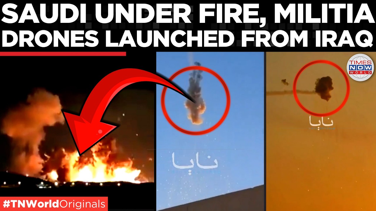 Video thumbnail for BREAKING: Saudi Arabia Intercepts Iran-Backed Drones Attacking Aramco Oil Facilities From Iraq