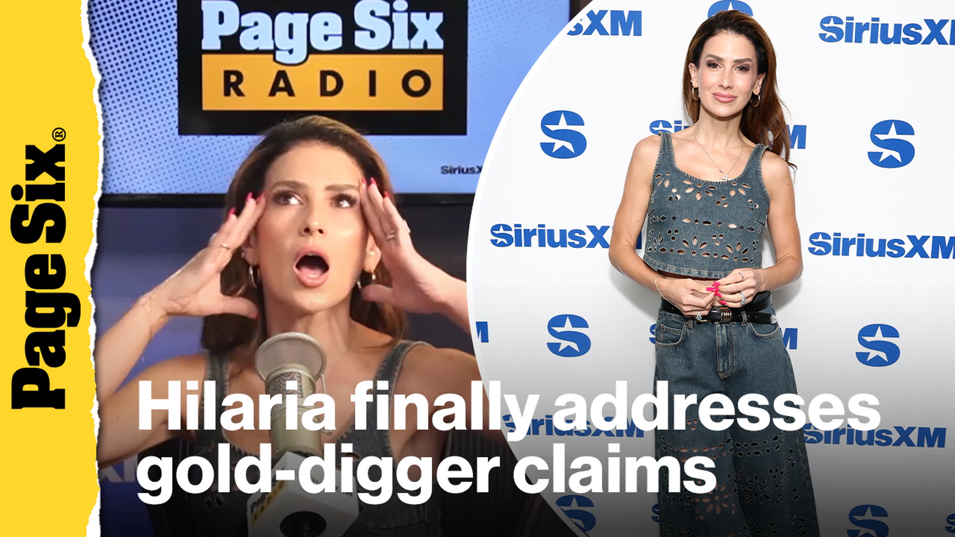 Video thumbnail for Hilaria Baldwin breaks silence on gold-digger claims and traveling with 7 Kids alone