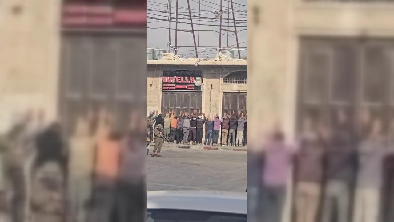 Video thumbnail for Israeli Forces Detain Residents in Raid Near Hebron.