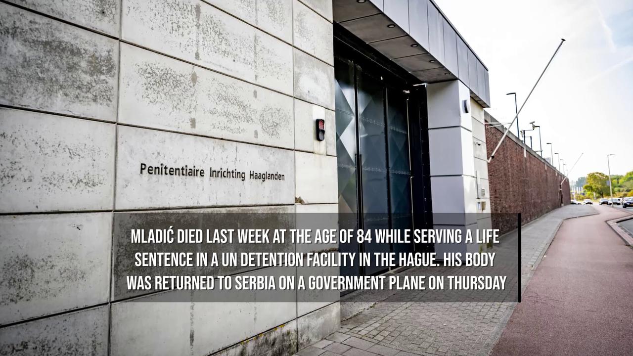 Video thumbnail for EU Blasts Serbia Over Plans to Honour Ratko Mladić.