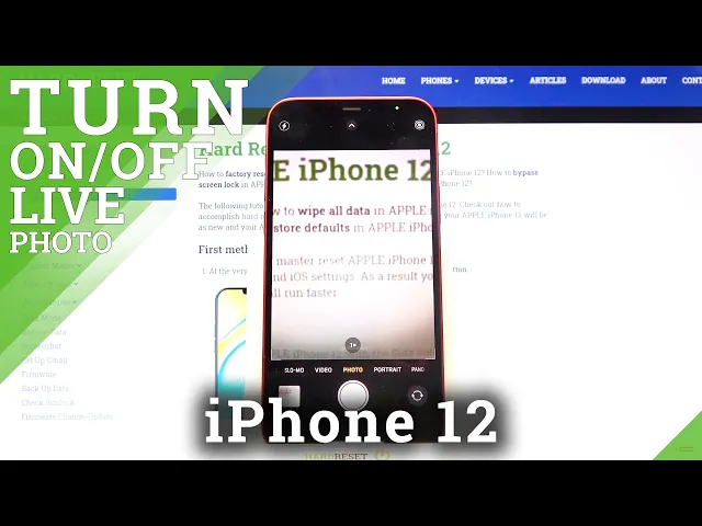 Video thumbnail for How to Allow Live Photos on iPhone 12 – Turn Off Live Photos