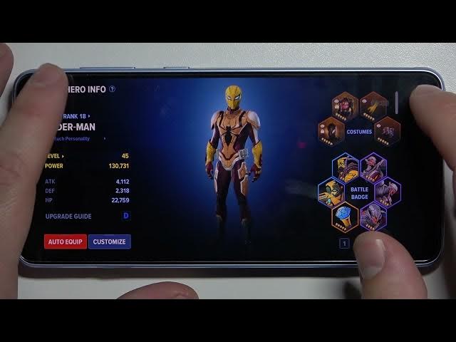 Video thumbnail for MARVEL Future Revolution on SAMSUNG Galaxy A33 5G // Gameplay on High Graphics Settings
