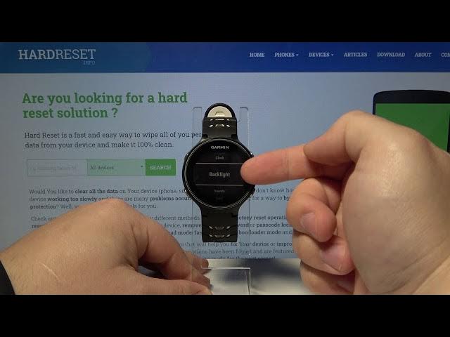 Video thumbnail for How to Change Backlight Timeout in GARMIN Forerunner 630 – Adjust Timeout of Backlight