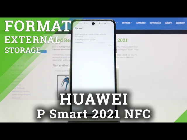 Video thumbnail for How to Format SD on HUAWEI P Smart 2021 NFC – Format SD Card