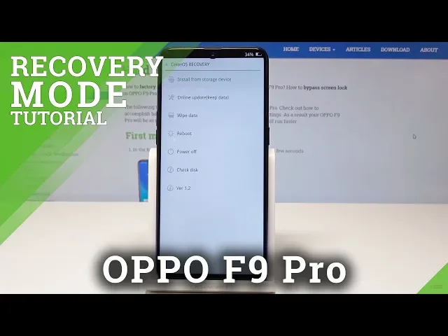 Video thumbnail for How to Enter Recovery Mode in OPPO F9 Pro - OPPO Recovery Menu Tutorial