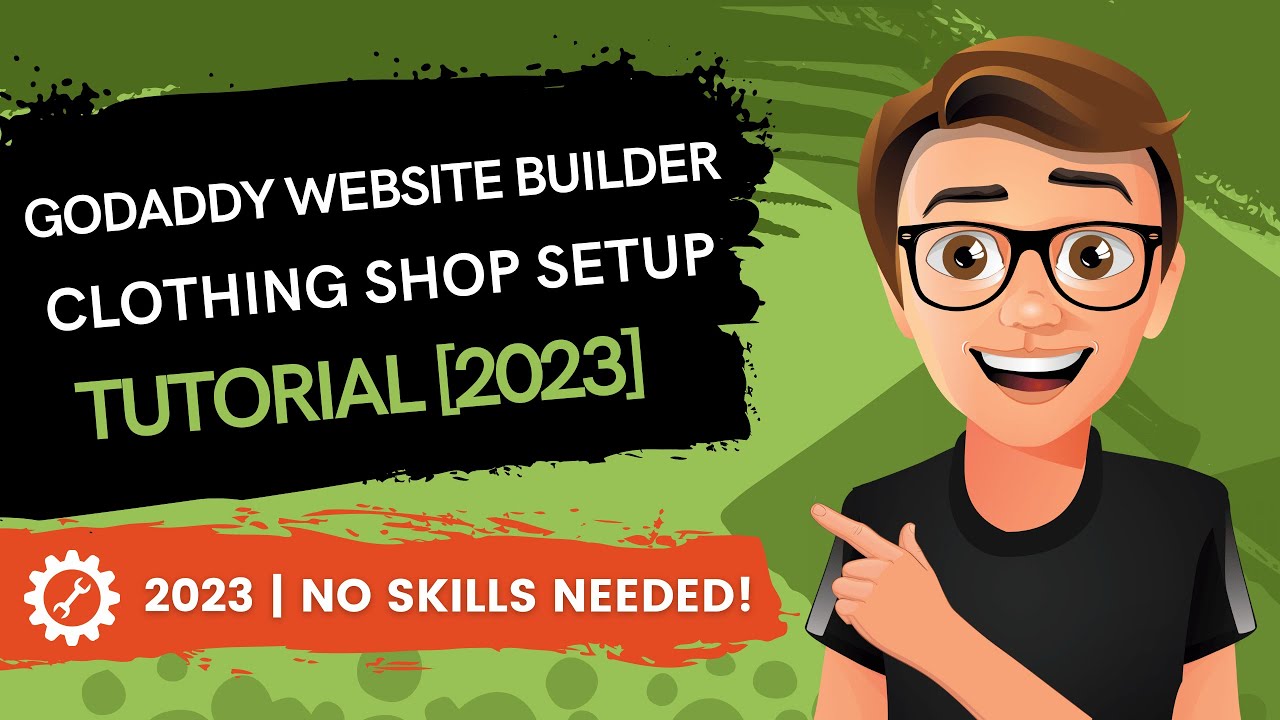 'Video thumbnail for GoDaddy Website Builder Clothing Shop Setup '