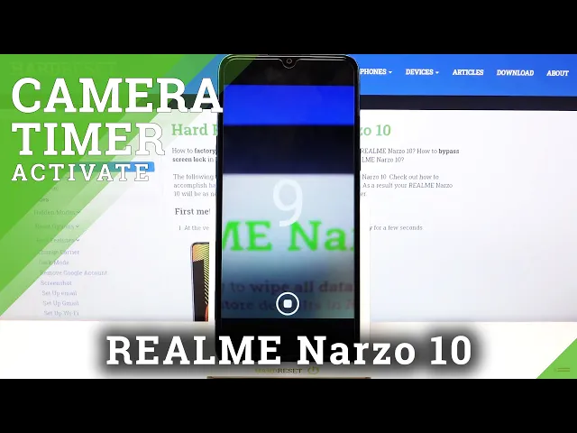 Video thumbnail for REALME Narzo 10 - How to Set Up Camera Timer & Manage Camera Options