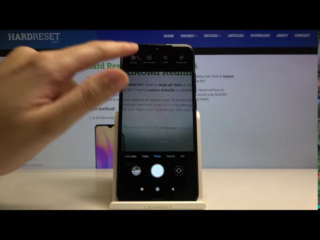 Video thumbnail for How to Use Camera Mirror Effect in XIAOMI Redmi 8A - Turn Mirror On / Off