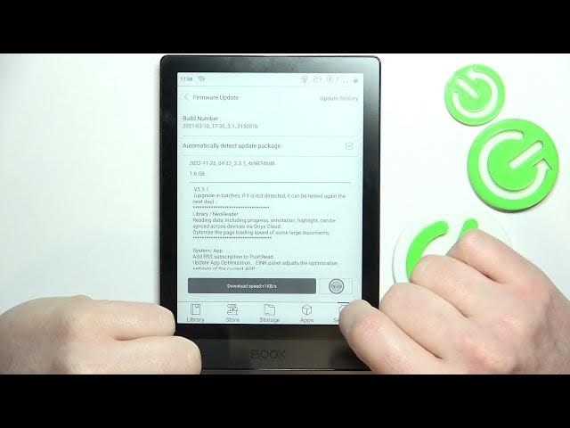 Video thumbnail for Onyx Boox Poke 3 How To Download Update
