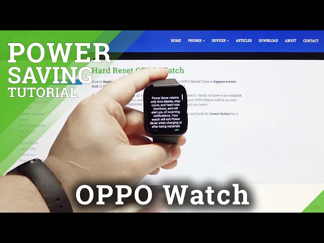 Video thumbnail for How to Enable Power Saving Mode in  OPPO Watch  - Extend Battery Live