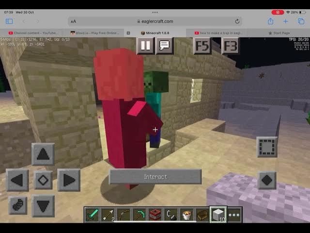 Video thumbnail for I’m soo evil to the viallgers