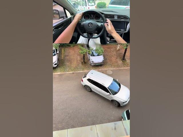 Video thumbnail for Driving skills#shorts #Reverse parking #Parallel parking