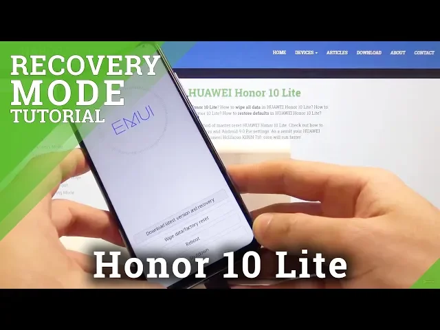 Video thumbnail for How to Activate Recovery Mode in Honor 10 Lite - Enable Hidden Mode
